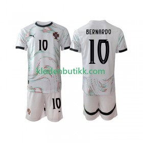 Portugal Bernardo Silva 10 Barn Borte Fotballdrakt 2025/26 Kortermet